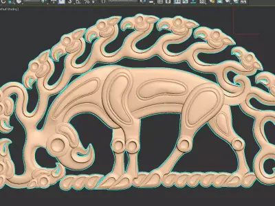 antique hunnu model  Texture
