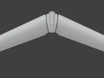 Wing Drone 3D model