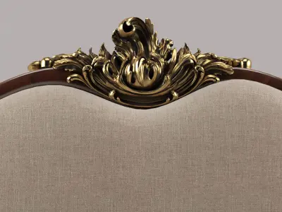 classic sofa2 3D model