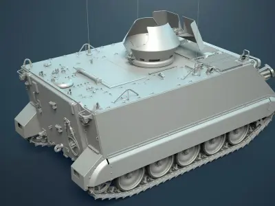 M113 APC High-Poly 3D model