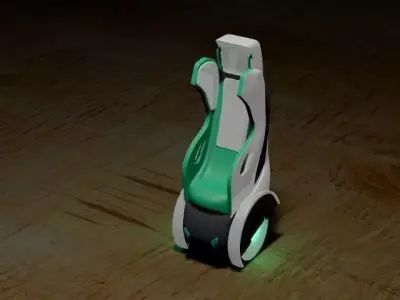 Wheel chair 3D model purchase