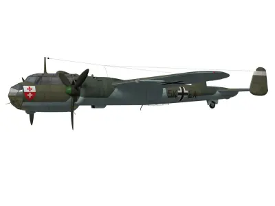 Dornier Do17 Z-3 3D model