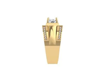 Man Ring 3D print model 23