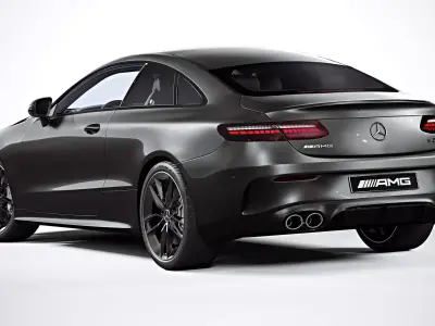 2021 Mercedes-Benz E53 AMG Coupe 3D model
