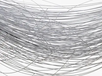 Cable Wire Web 3D model purchase