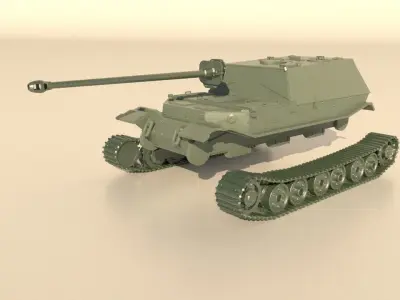 TANK FERDINAND ELEFANT for 3d print 3D print model