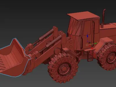 Volvo L170 Low-poly 3D model