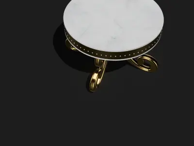 Lux cake table 3D model
