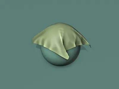 Cloth Simulation Free 3D model