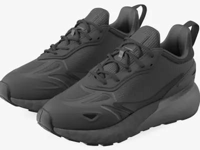 Sneakers Black 3D model