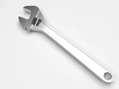 Monkey Wrench 3D model purchase