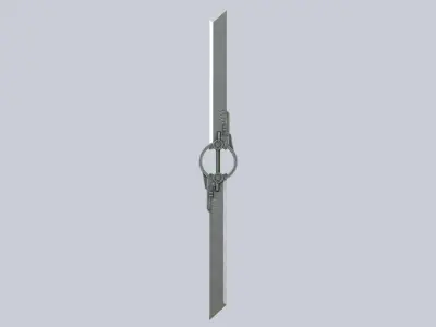 Twinblade Low-poly 3D model purchase