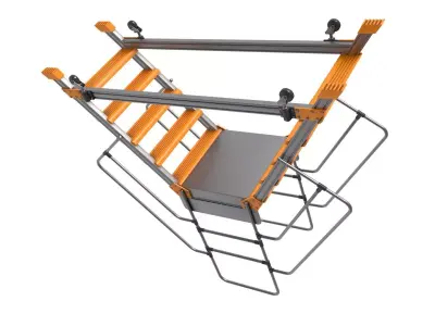  industrial Multifunctional  Ladder 3D model