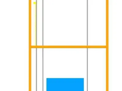 Continuous Vertical Conveyor 3D model