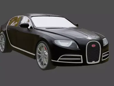 bugatti galibier 3D model