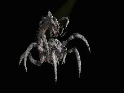 Nightmare Beetle 2 Low-poly 3D model