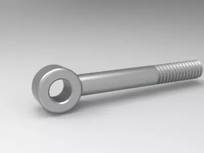 Rod End Free 3D model