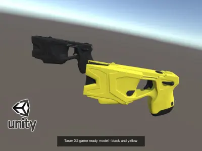 Taser X2 and Taser 7 - Game ready models 3D Model Pack