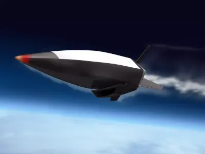 Hypersonic Attack Cruise Missile HACM 3D model