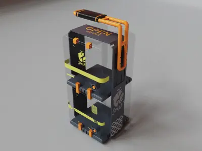 AquaCrate  3D model