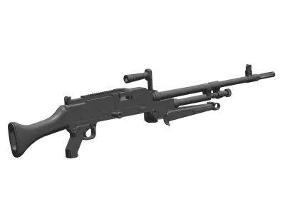 GPMG RIFLE 3D model