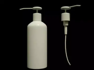 Bottle soap dispenser and - soap dispenser and - soap dispens... Free 3D model