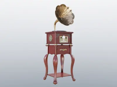 Vintage Gramaphone 0001 3D model