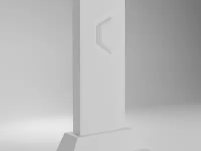 Corporate Momento and awards 3D model