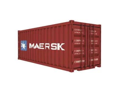 ship container 3D model by 512pixel