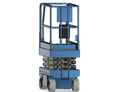 Scissor Lift 3D model purchase