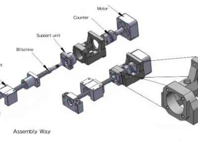 Motor Holder Free 3D model