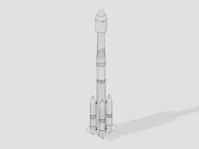 Rocket Free 3D model