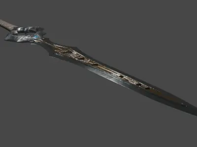 The Infinity Blade 3D model