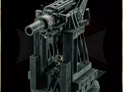 Rocket Launcher - 3D ASSET - Game Ready - 3D Art Low-poly 3D model