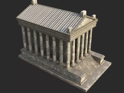 Garni Temple Armenia  3D model