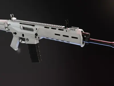 Magpul Masada Low-poly 3D model