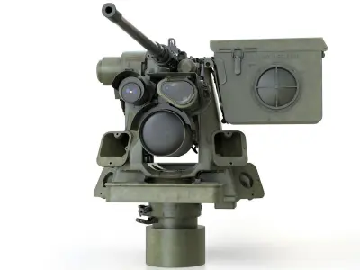 RWS M151 Protector with M2 3D model
