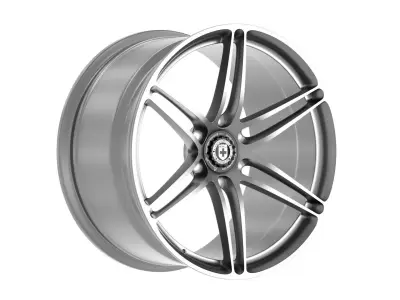 HRE SeriesP1 P106 center lock Low-poly 3D model