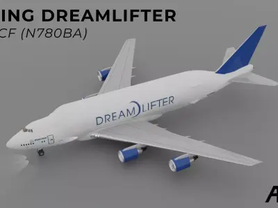 Boeing Dreamlifter 3D model