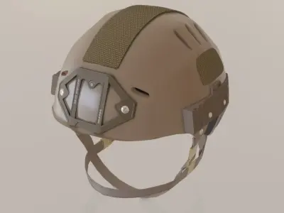 Helmets military helmet 3D model