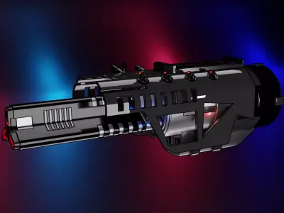 gun model 3D model get