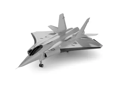 Strike Fighter 3D model