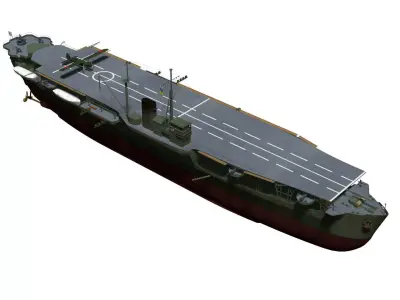 Akitsu maru 3D model