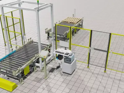 AutoCheck-in 3D model