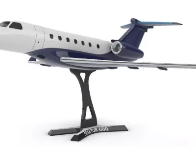 Praetor 600 Embraer 3D print model