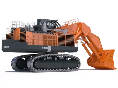 HITACHI EX8000 3D model