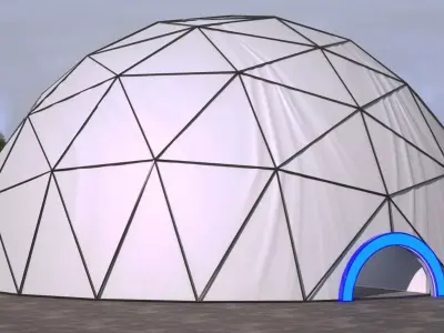 GEODESIC FOR BRANDING 3D model
