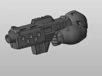CHIBI-TECH SD - DOMINATOR ARM 3D print model
