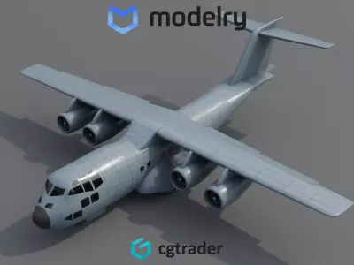 Transport Aircraft 3D model