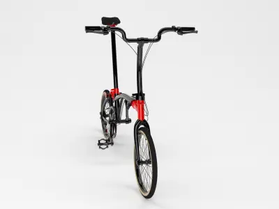 Brompton CHPT3 Special Edition Bike Low-poly 3D model